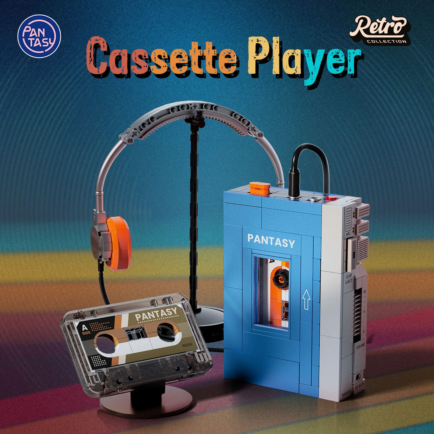 PANTASY Retro Tape Cassette Player - 569 # 85039