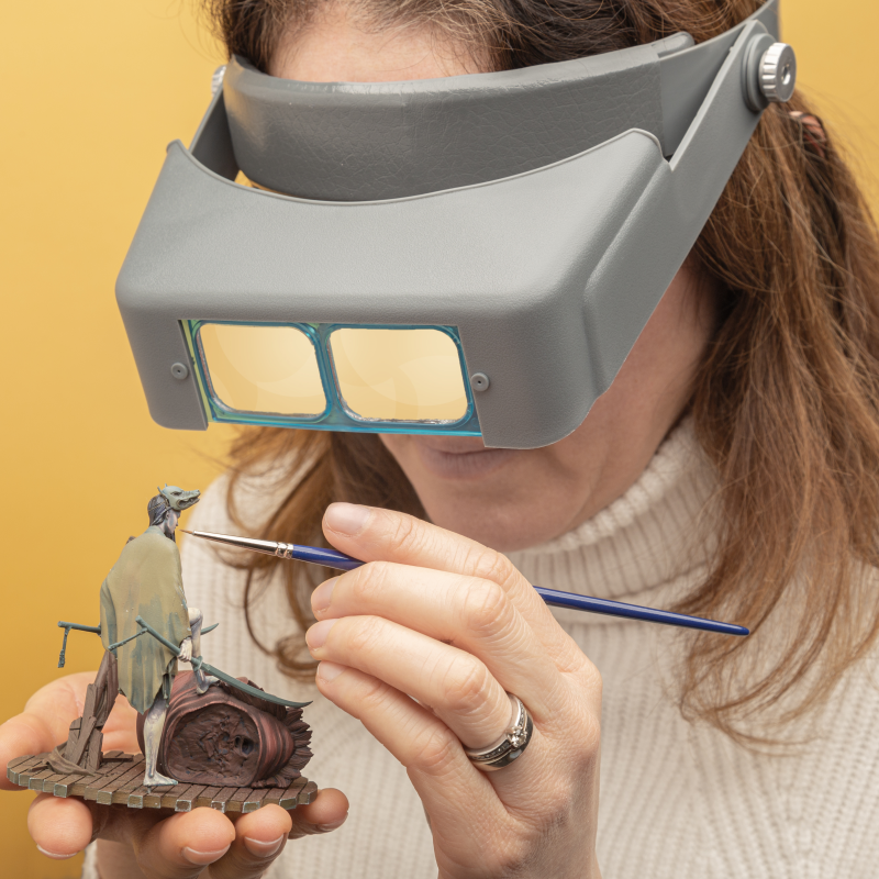 Modelcraft Professional Headband Magnifier # 1765