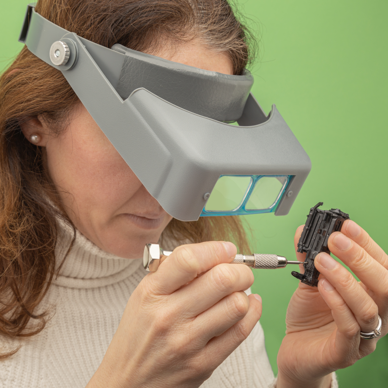 Modelcraft Professional Headband Magnifier # 1765