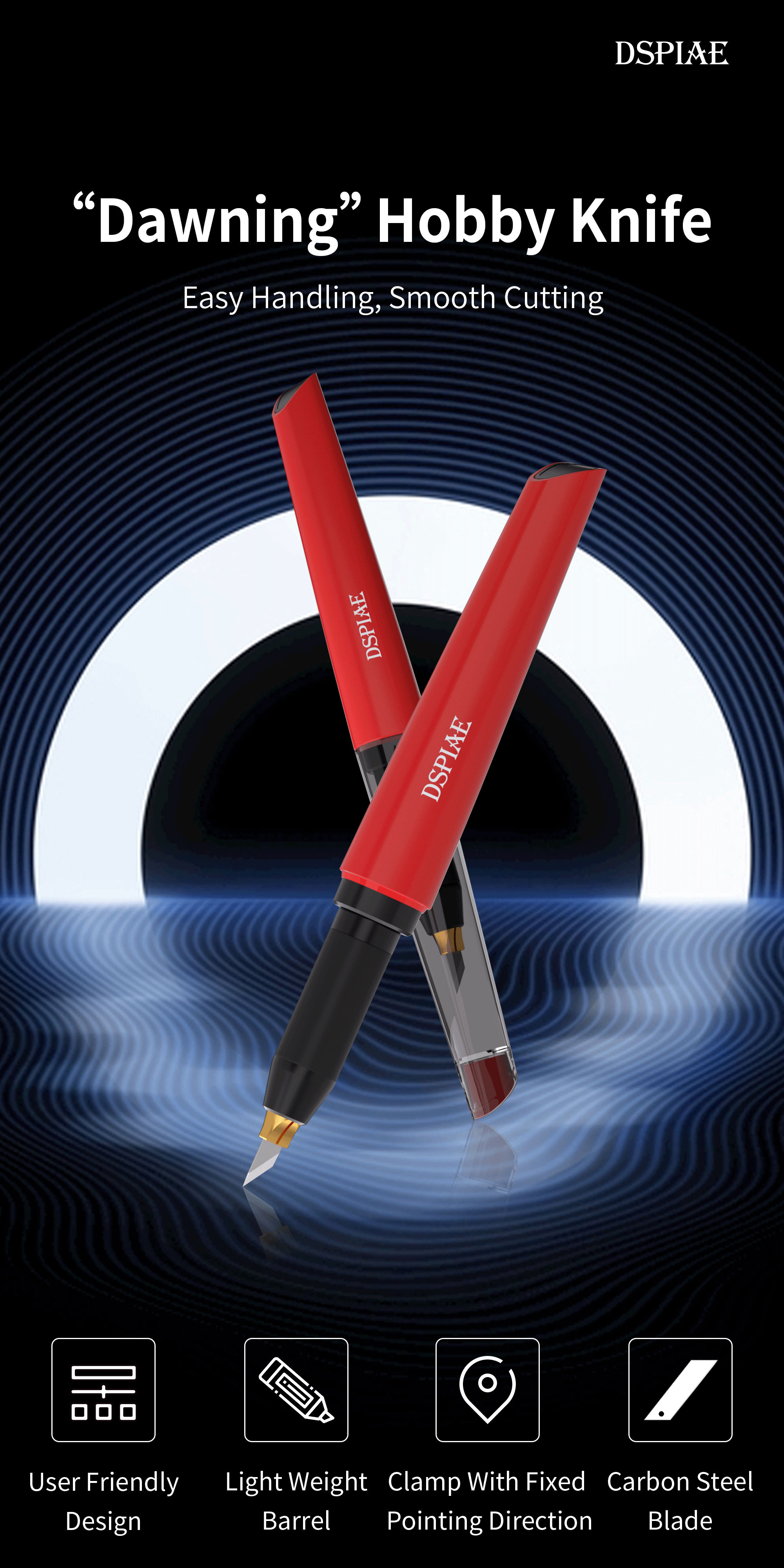 Dspiae Precision Hobby Knife # PT-DK