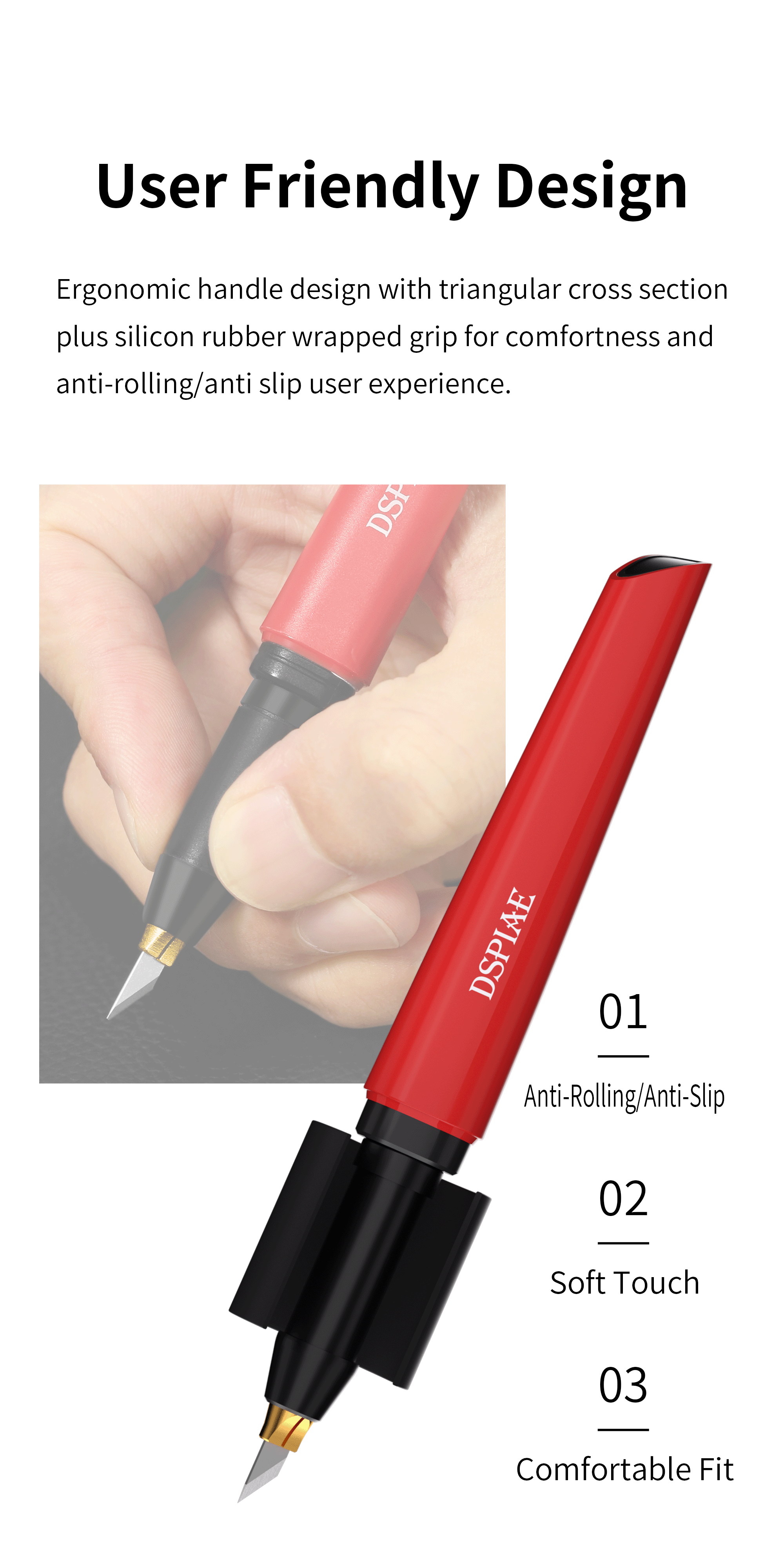 Dspiae Precision Hobby Knife # PT-DK