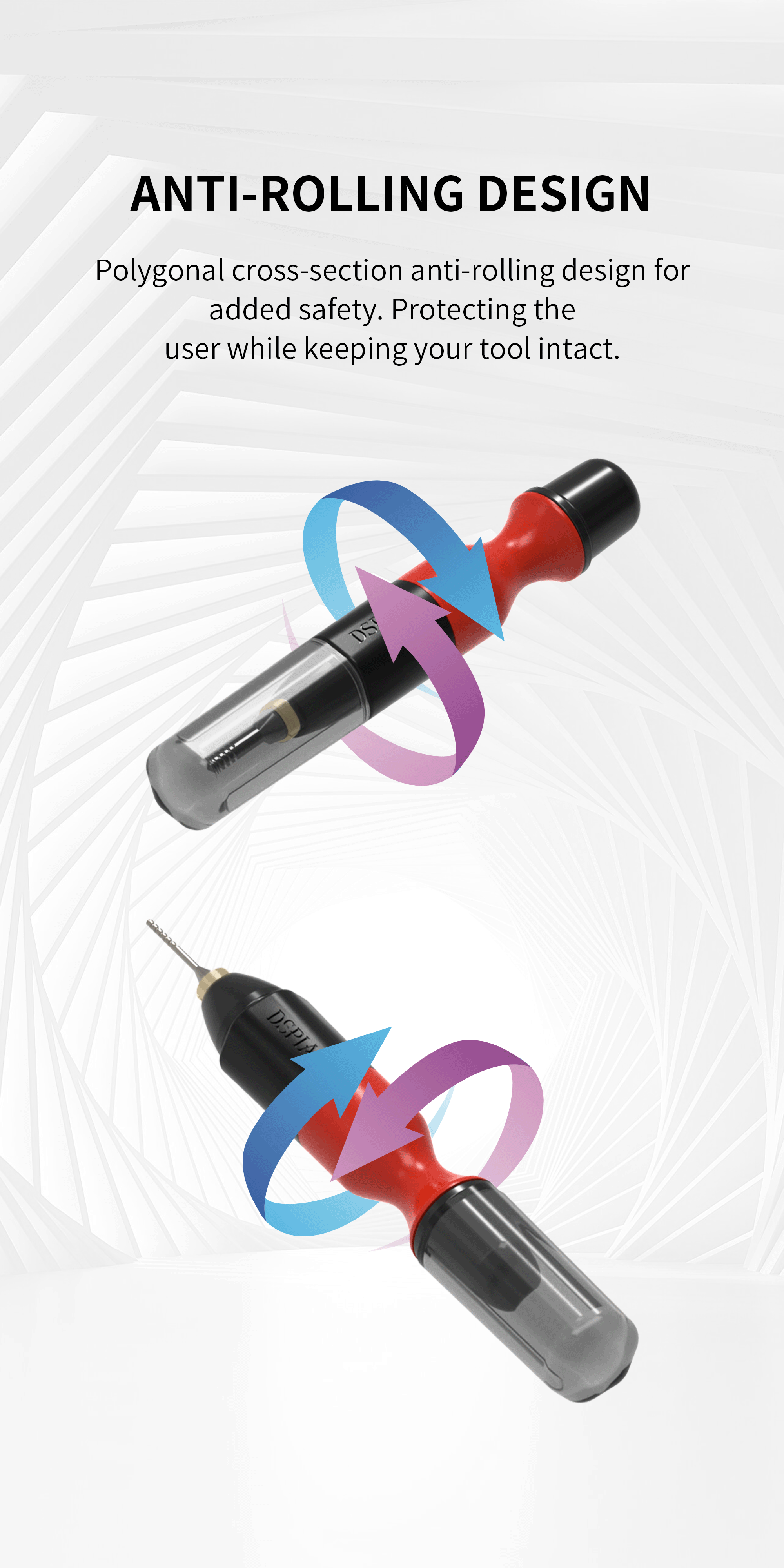 Dspiae 3.175mm General Purpose Hand Drill # PT-HD