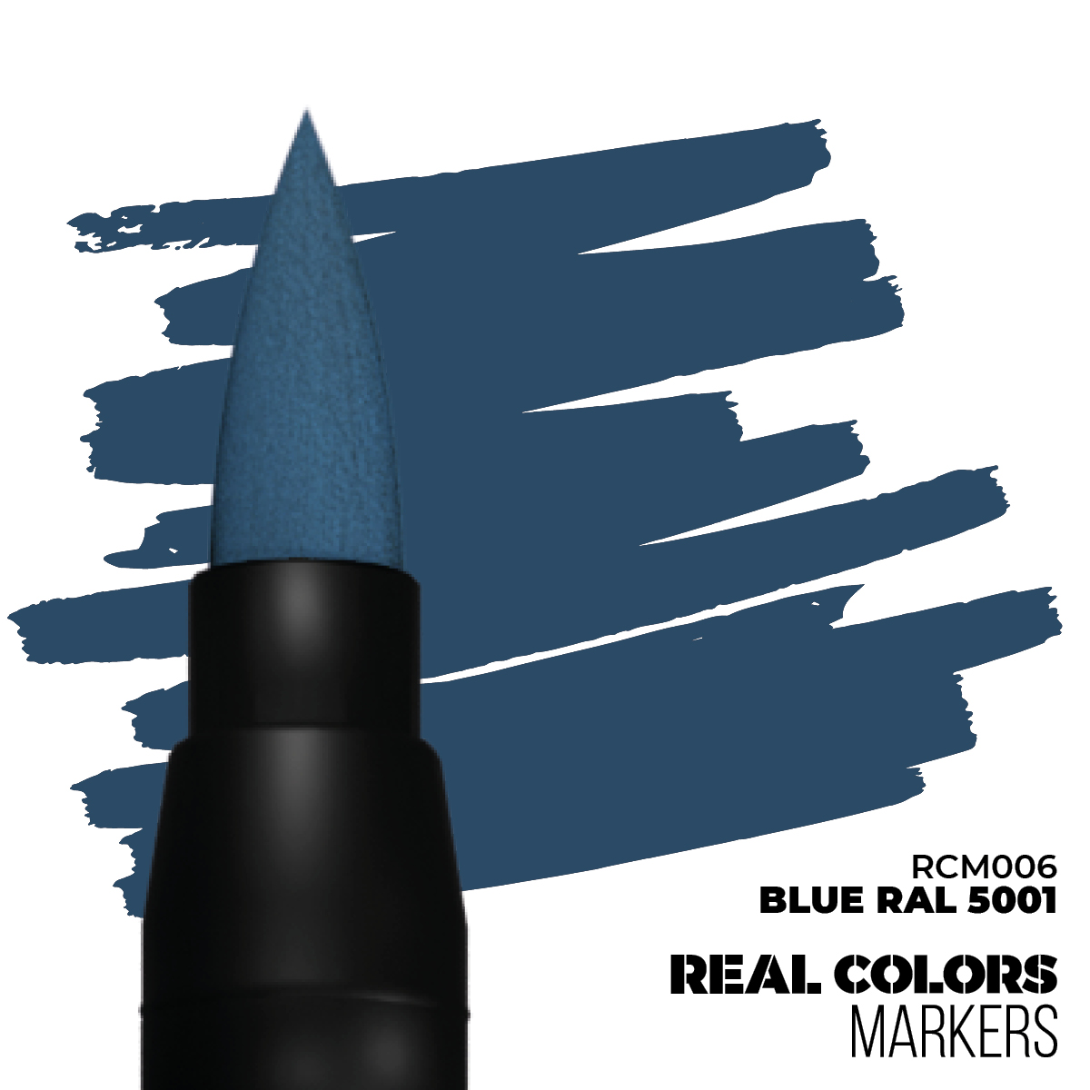 Real Colors Markers Blue RAL5001 # M006