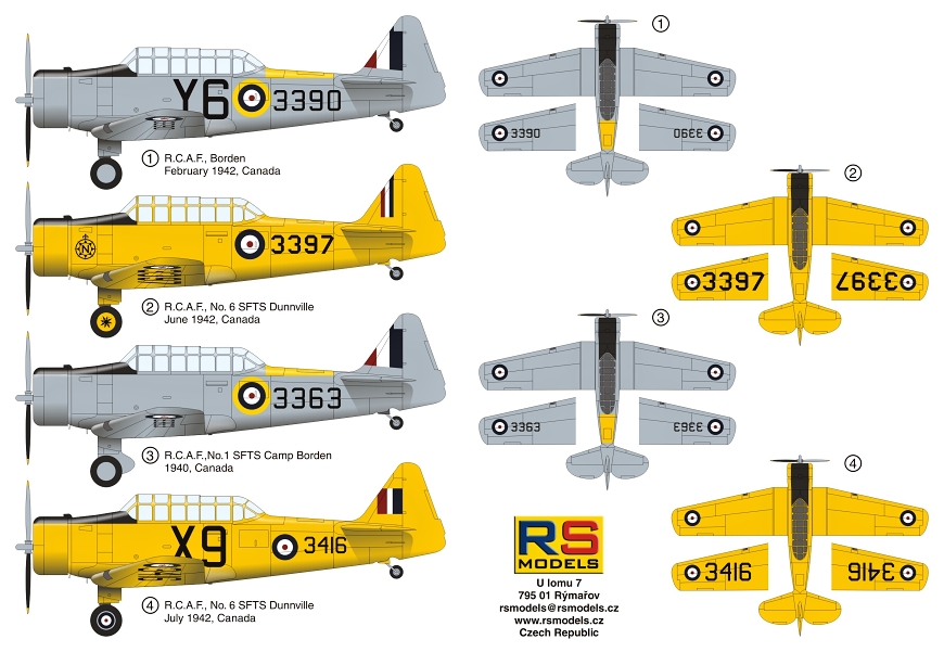 RS Models 1/72 North-American NA-64 'Yale' # 92208