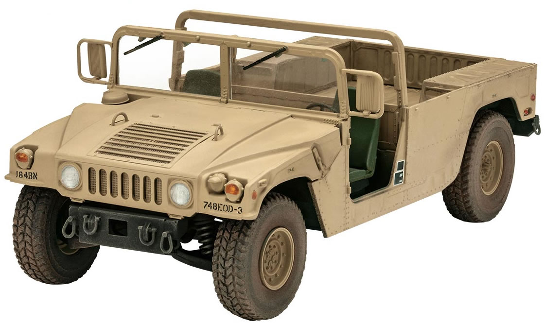 Revell 1/35 HMMWV M1097A2 Ex-ICM # 03366