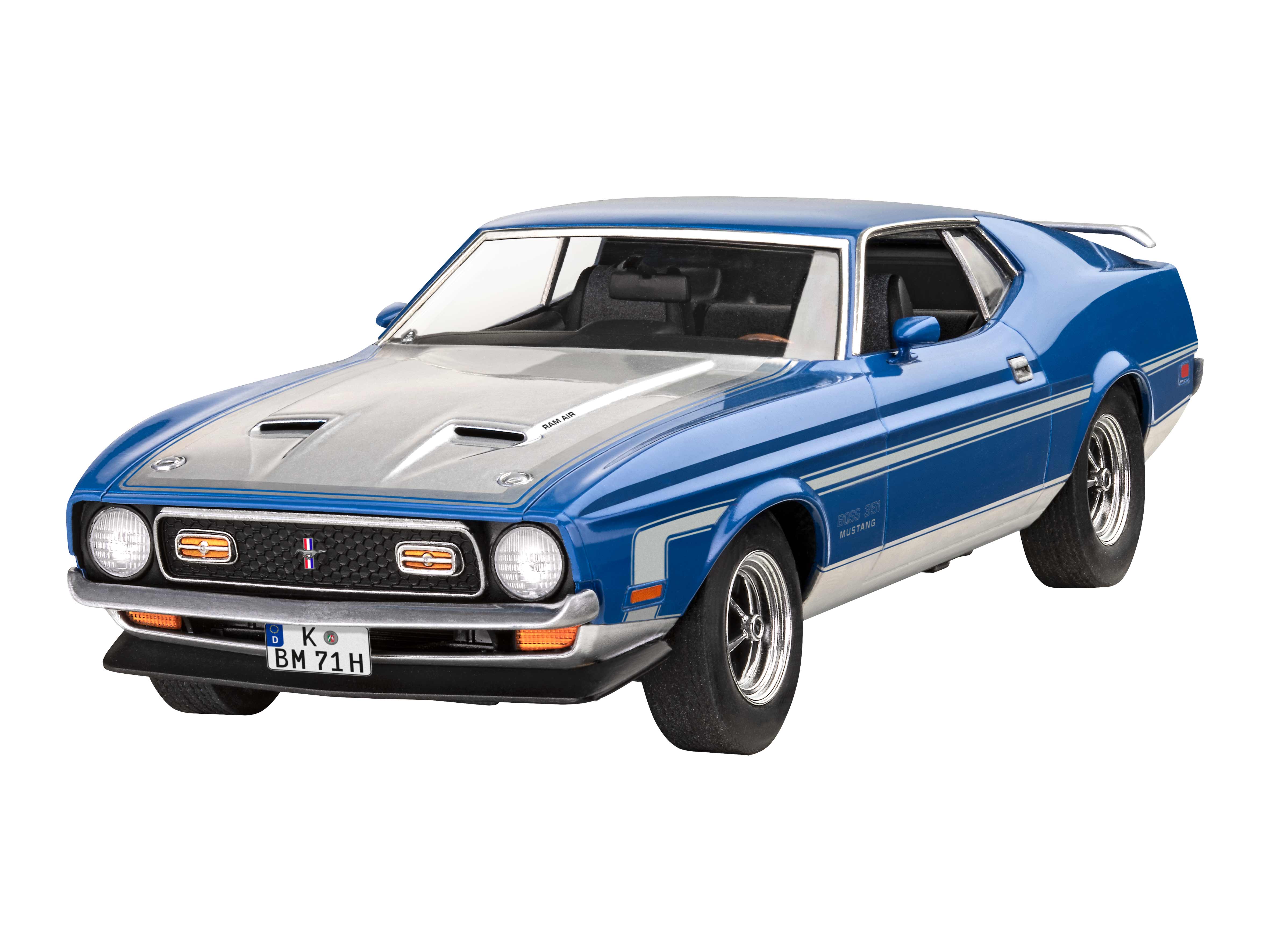 Revell 1/25 '71 Ford Mustang Boss 351 # 07699