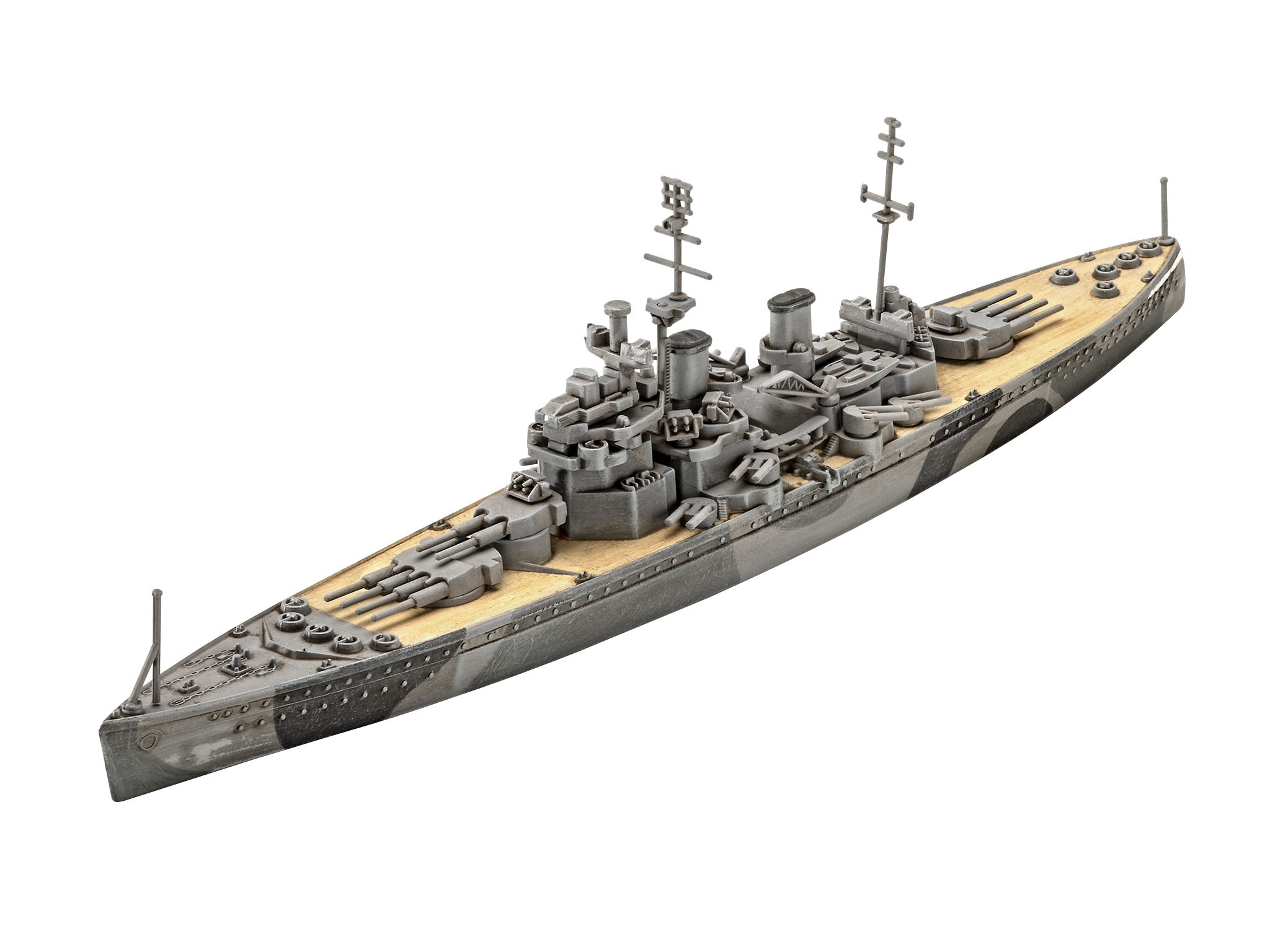 Revell 1/1200 Battleship HMS Duke of York # 05182