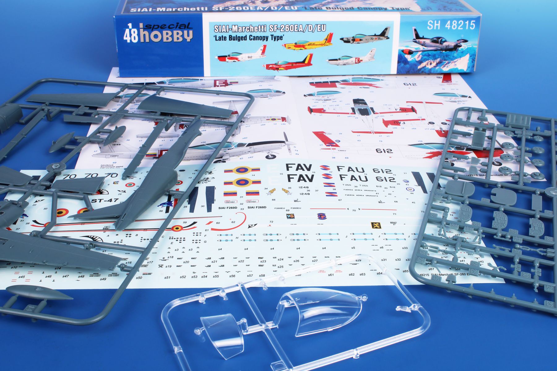 Special Hobby 1/48 SIAI-Marchetti SF-260EA/D/EU 'Late Bulged Canopy Type' # 48215