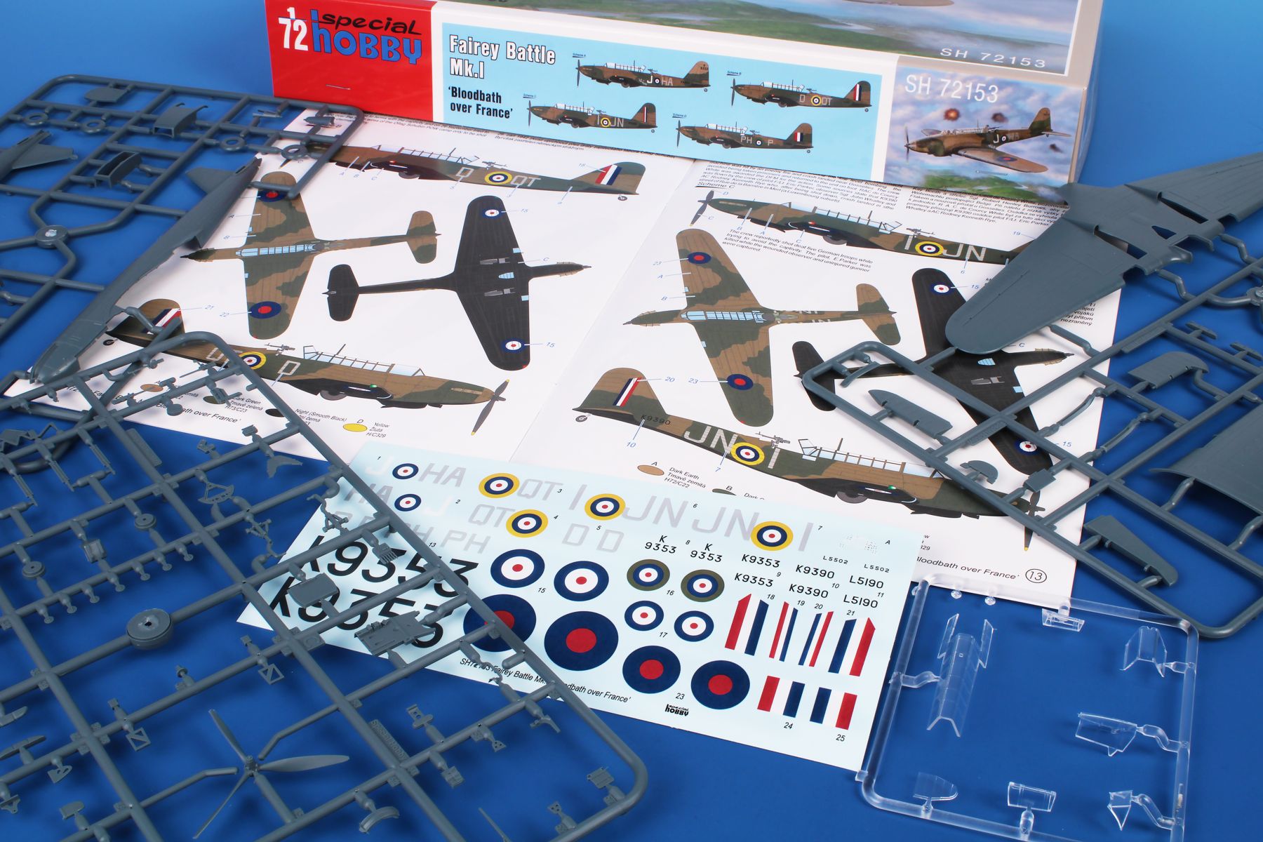 Special Hobby 1/72 Fairey Battle Mk.I 'Bloodbath over France' # 72153