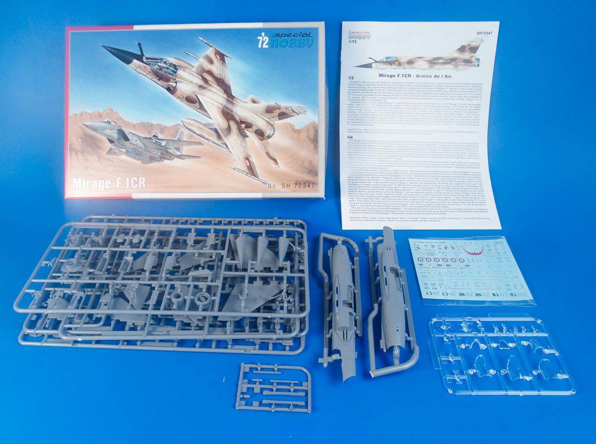 Special Hobby 1/72 Dassault-Mirage F.1CR # 72347