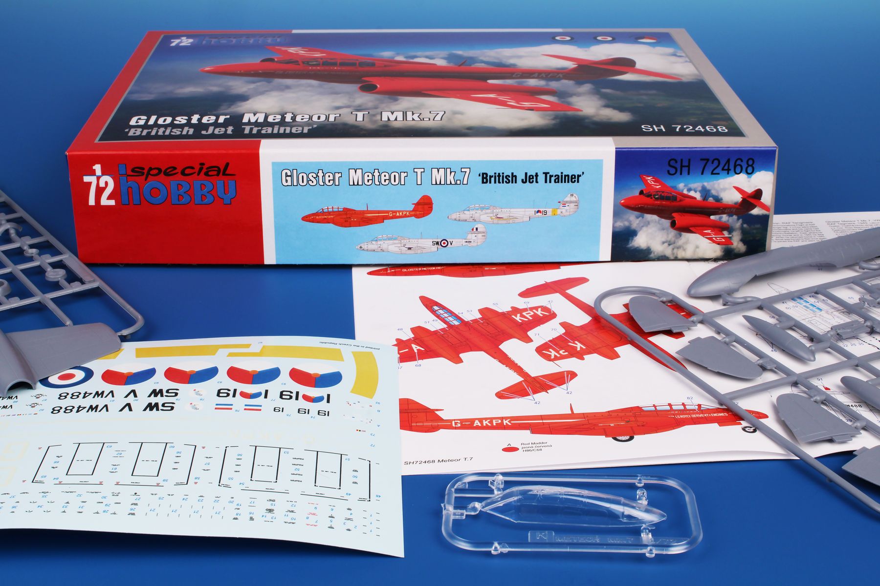 Special Hobby 1/72 Gloster Meteor T Mk.7 # 72468