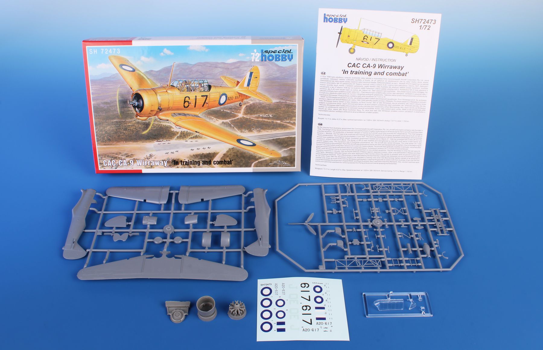 Special Hobby 1/72 CAC CA-9 Wirraway 'In Training and Combat' # 72473
