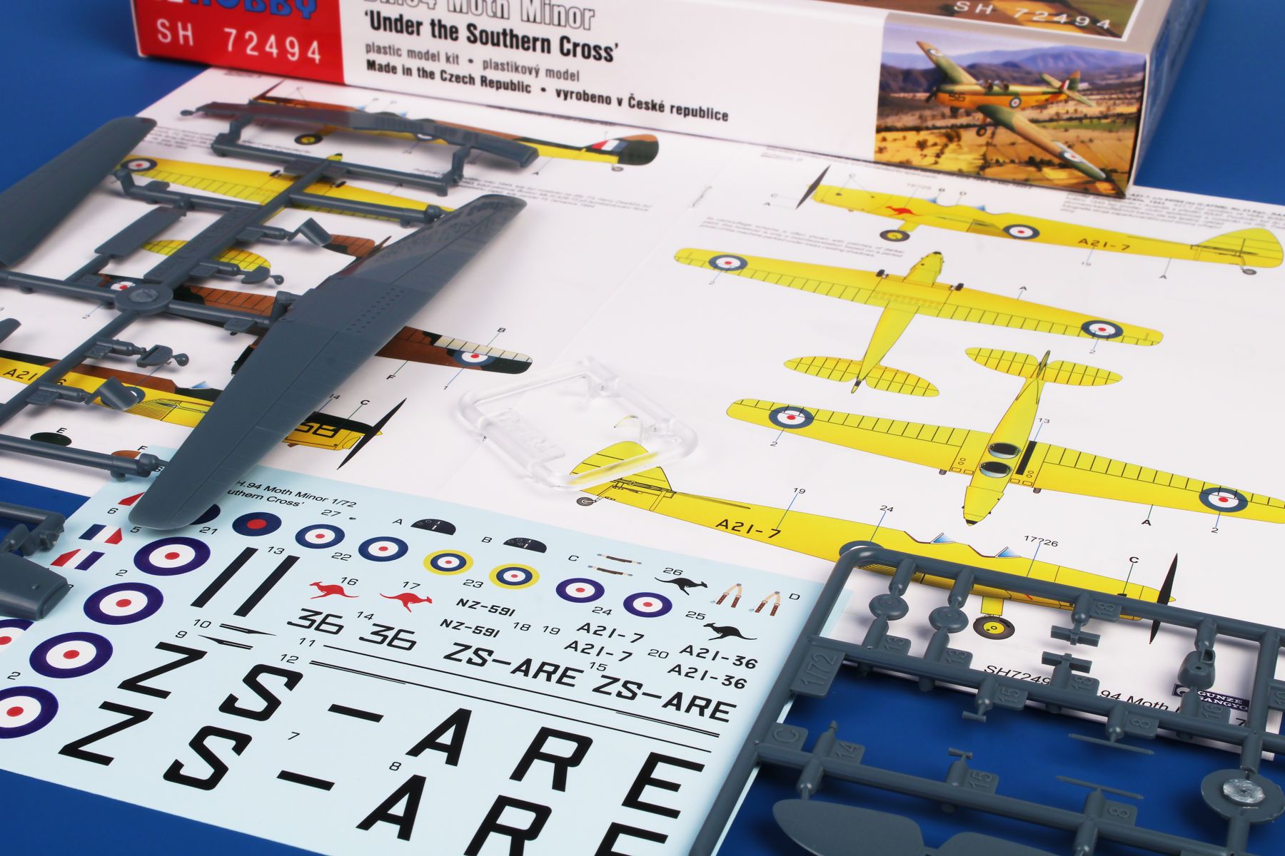 Special Hobby 1/72 de Havilland DH.94 Moth Minor 'Under the Southern Cross' # 72494