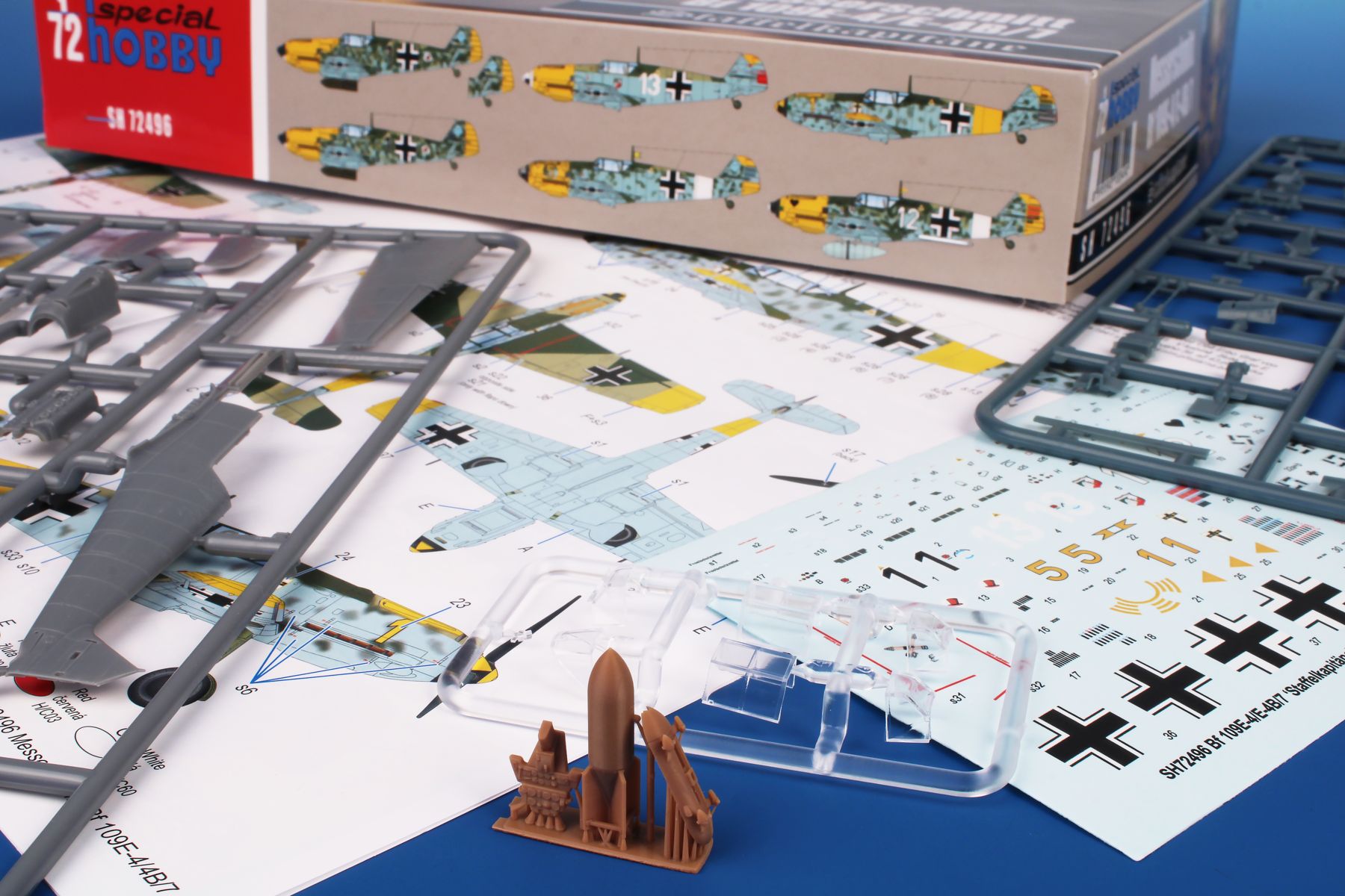 Special Hobby 1/72 Messerschmitt Bf 109E-4/7 'Staffelkapitane' # 72496