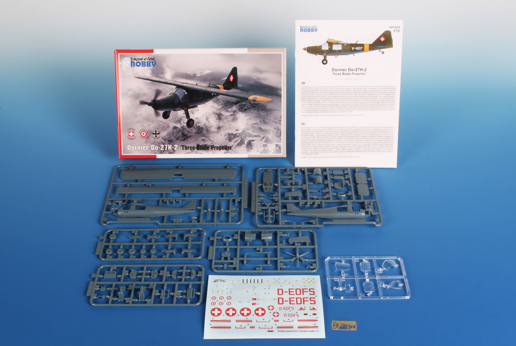 Special Hobby 1/72 Dornier Do-27H-2 'Three Blade Propeller' # 72506