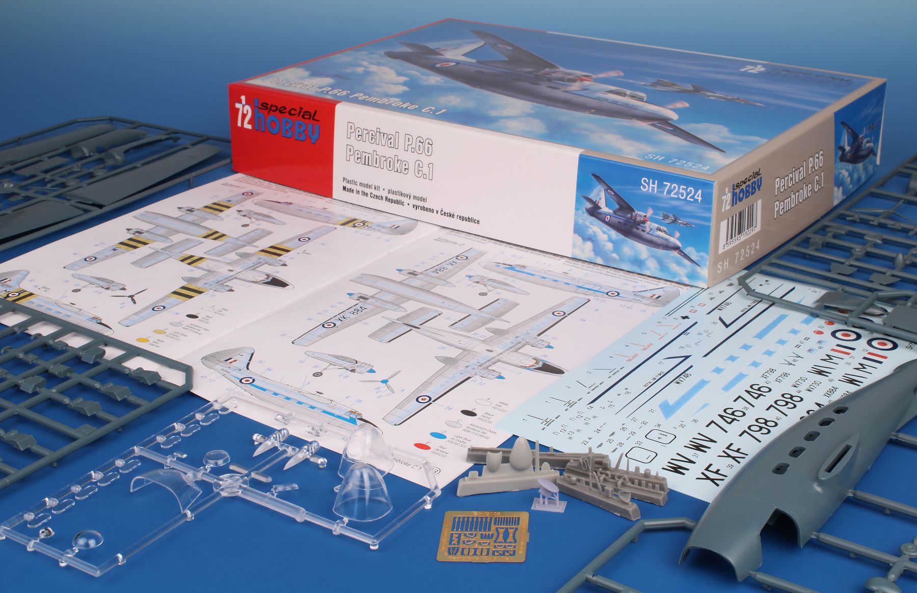 Special Hobby 1/72 Percival P.66 Pembroke C.1 # 72524