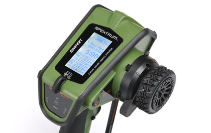 Spektrum&trade; DX6 Rugged&trade; New Back-Lit Display