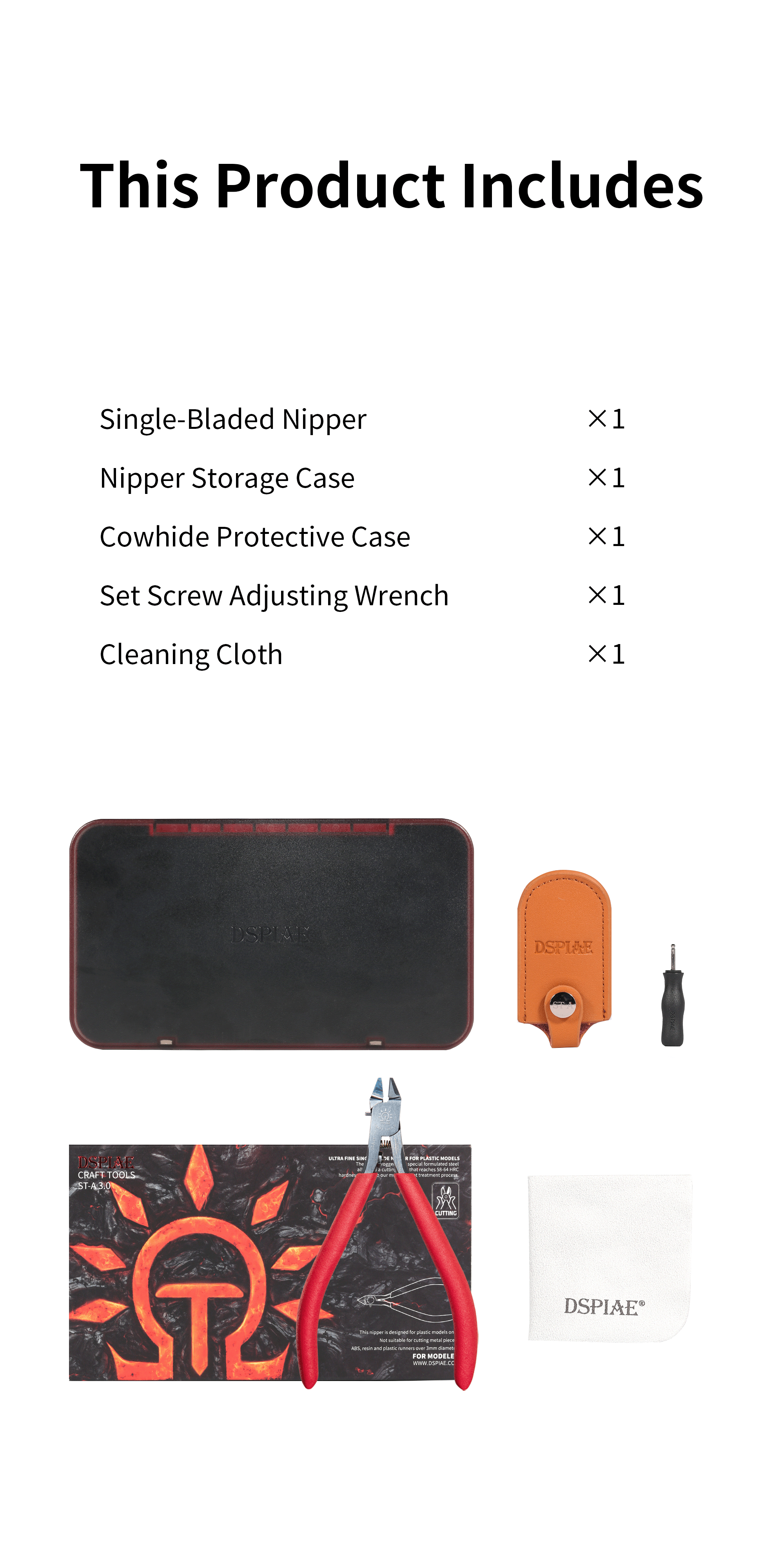 Dspiae Single Blade Nipper # ST-A3.0