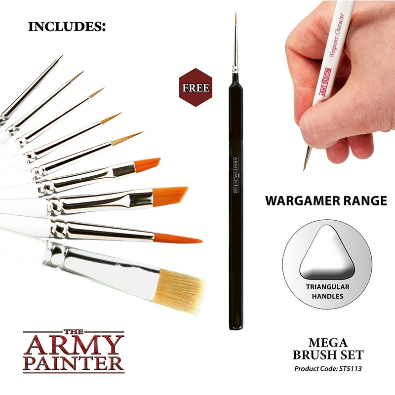 The Army Painter Mega Brush Set # 5113