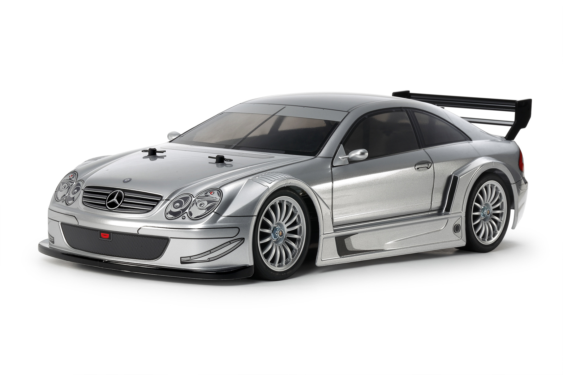 Tamiya 1/10 02 CLK AMG Silver Painted Body TT-02 # 47493