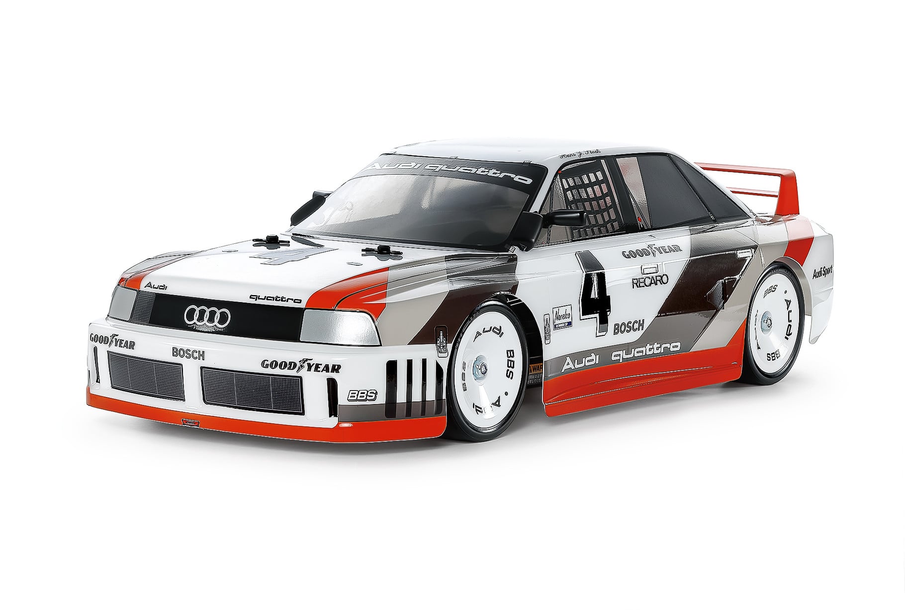 Tamiya 1/10 Audi 90 Quattro Racing with Painted Body (TT-02) # 47511