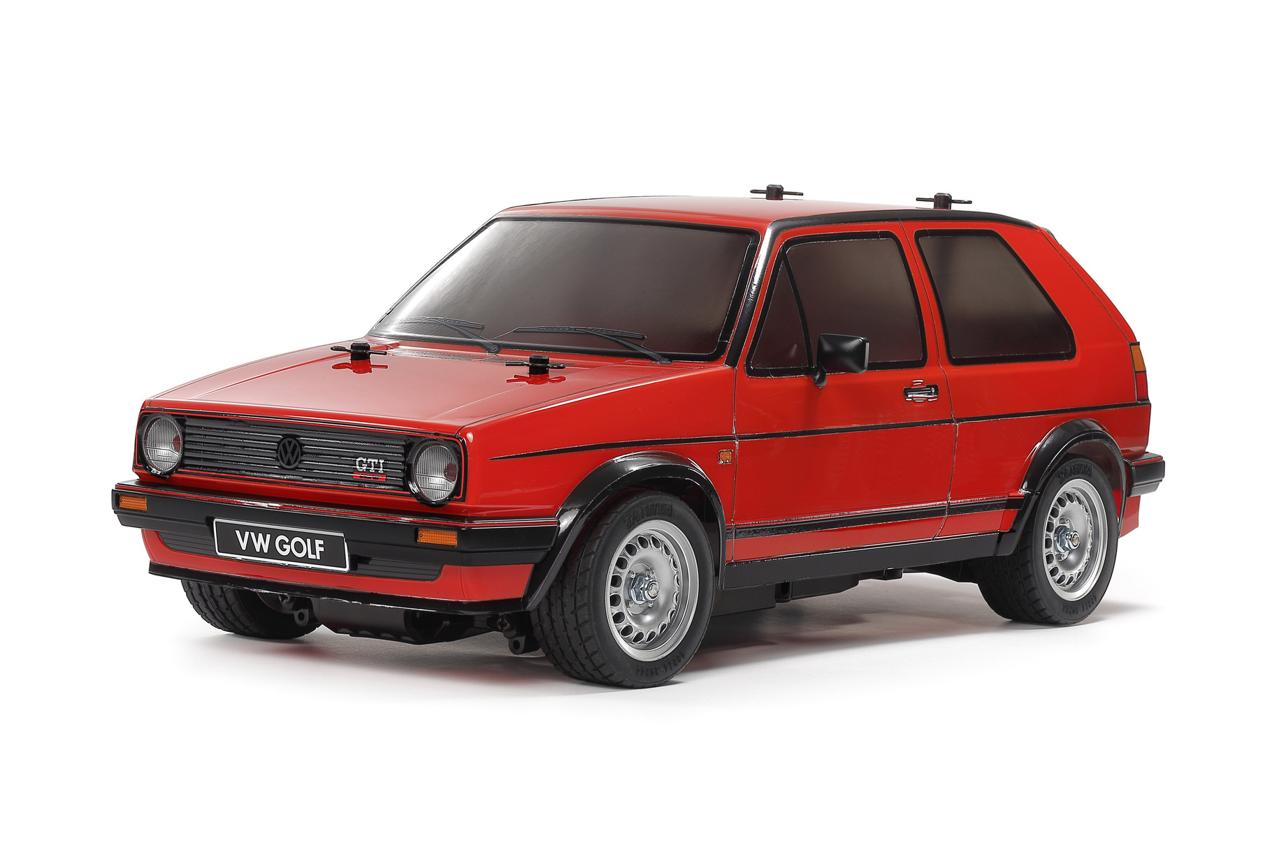 Tamiya 1/10 VW Golf II GTI 16V with Red Painted Body (MB-01) # 47516