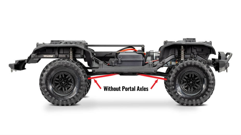 Without Portal Axles