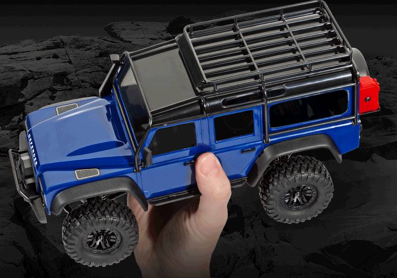 Traxxas 1/18 Land Rover Defender TRX-4m 4WD Electric Trail Crawler The Right Size for Fun