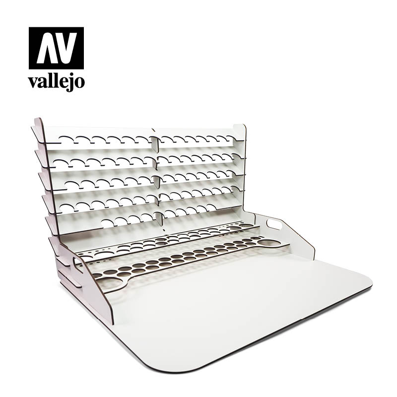 AV Acrylics Work Station & Vertical Storage (50x37cm) # 26014
