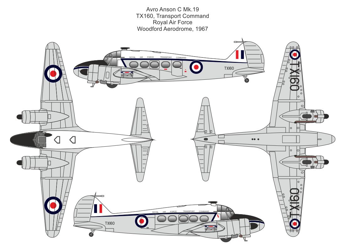 Valom 1/72 Avro Anson C.19 # 72164