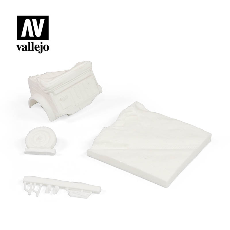 Vallejo Scenics 1/35 Kubelwagen Base (Rear) # SC007