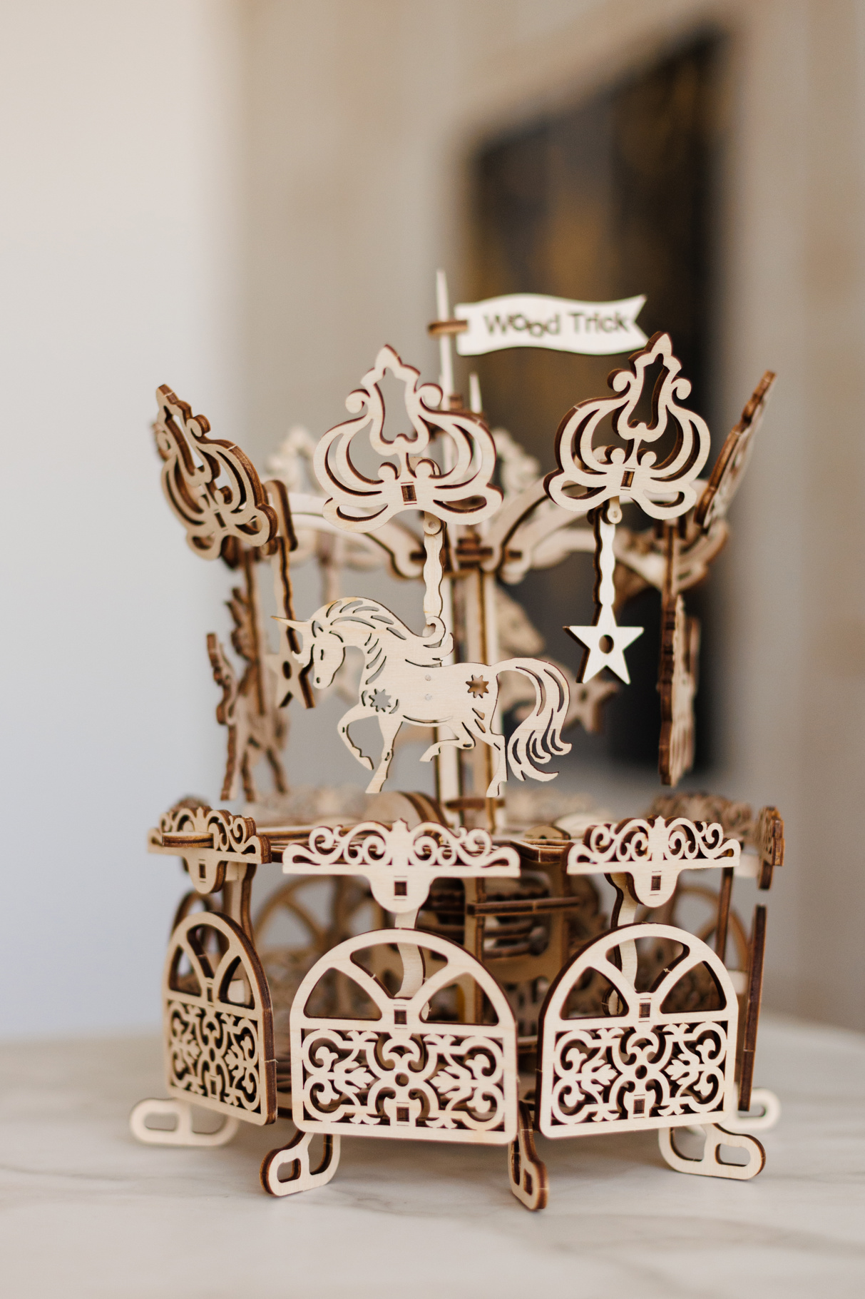 Wood Trick Carousel # 042