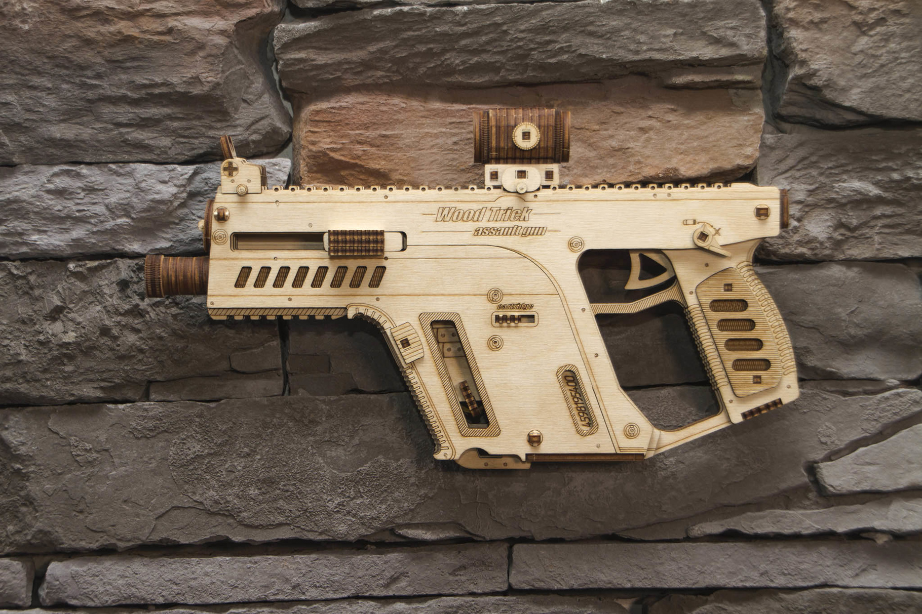 Wood Trick Assault Gun # 058