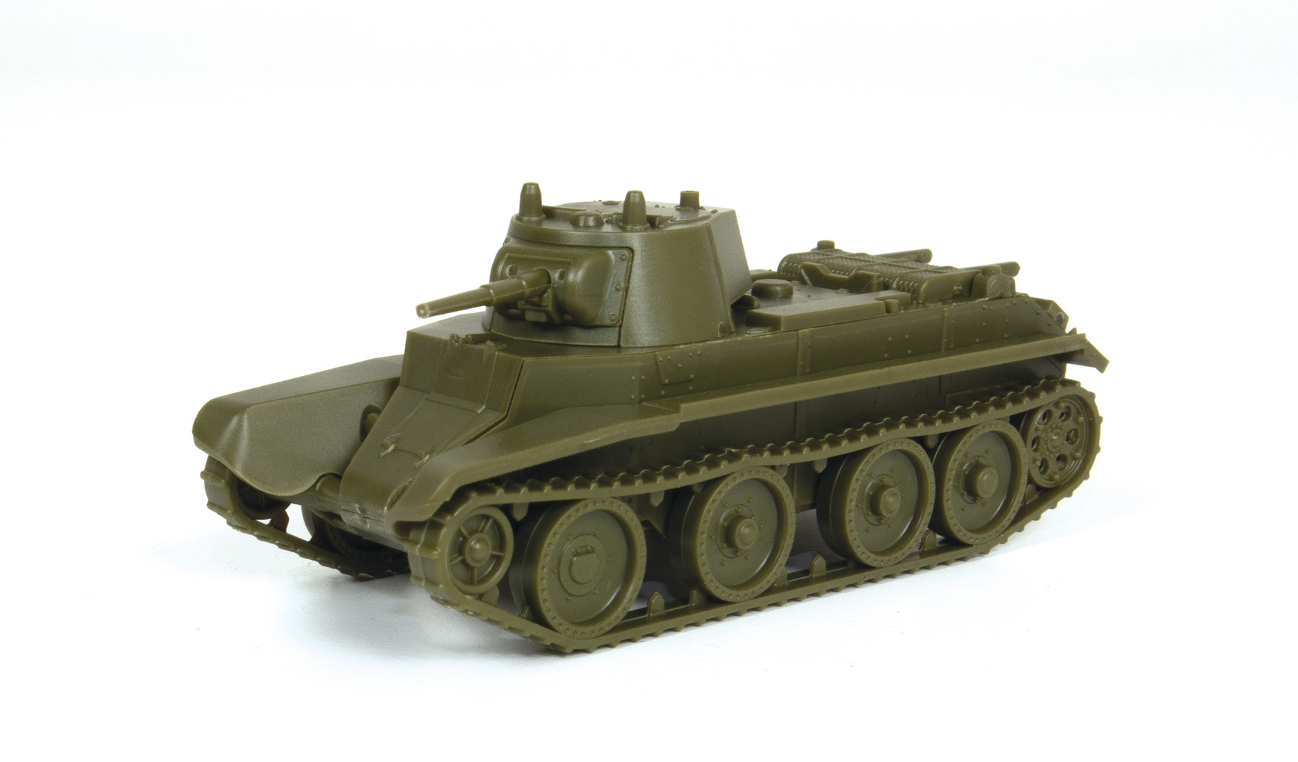 Zvezda 1/100 BT-7M Soviet Cavalry Tank # 6297