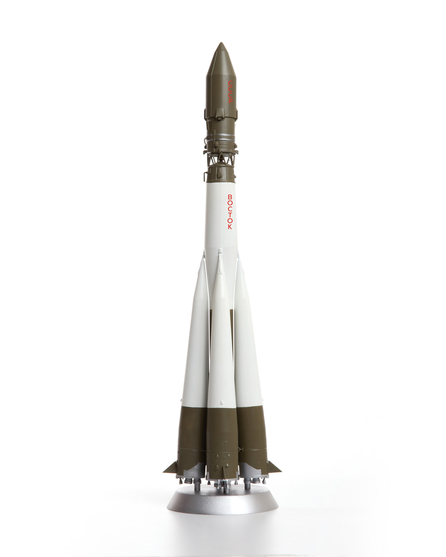Zvezda 1/144 Vostok-1 Soviet Spacecraft & Launch Rockets 1961 # 7501