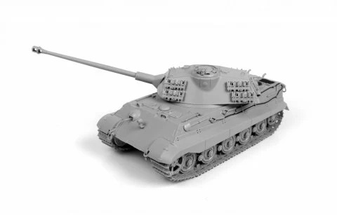 Zvezda 1/35 King Tiger Sd.Kfz.182 Porsche Turret # 3616
