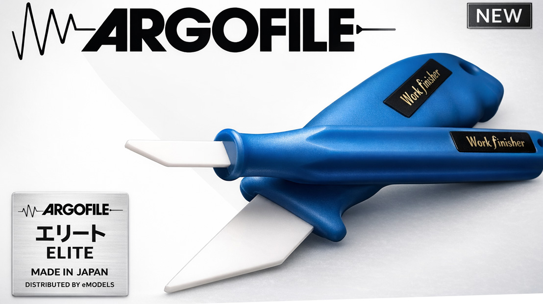 Argofile Japanese precision hand tools for professional scale modelling