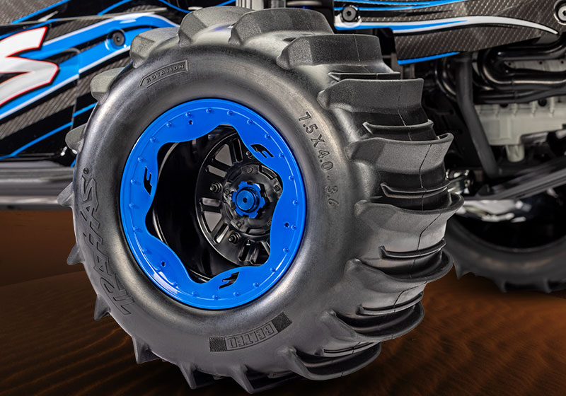 Traxxas Pro Scale Funco Motorsports 8S 2WD Electric Sand Car Belted Paddle Tires