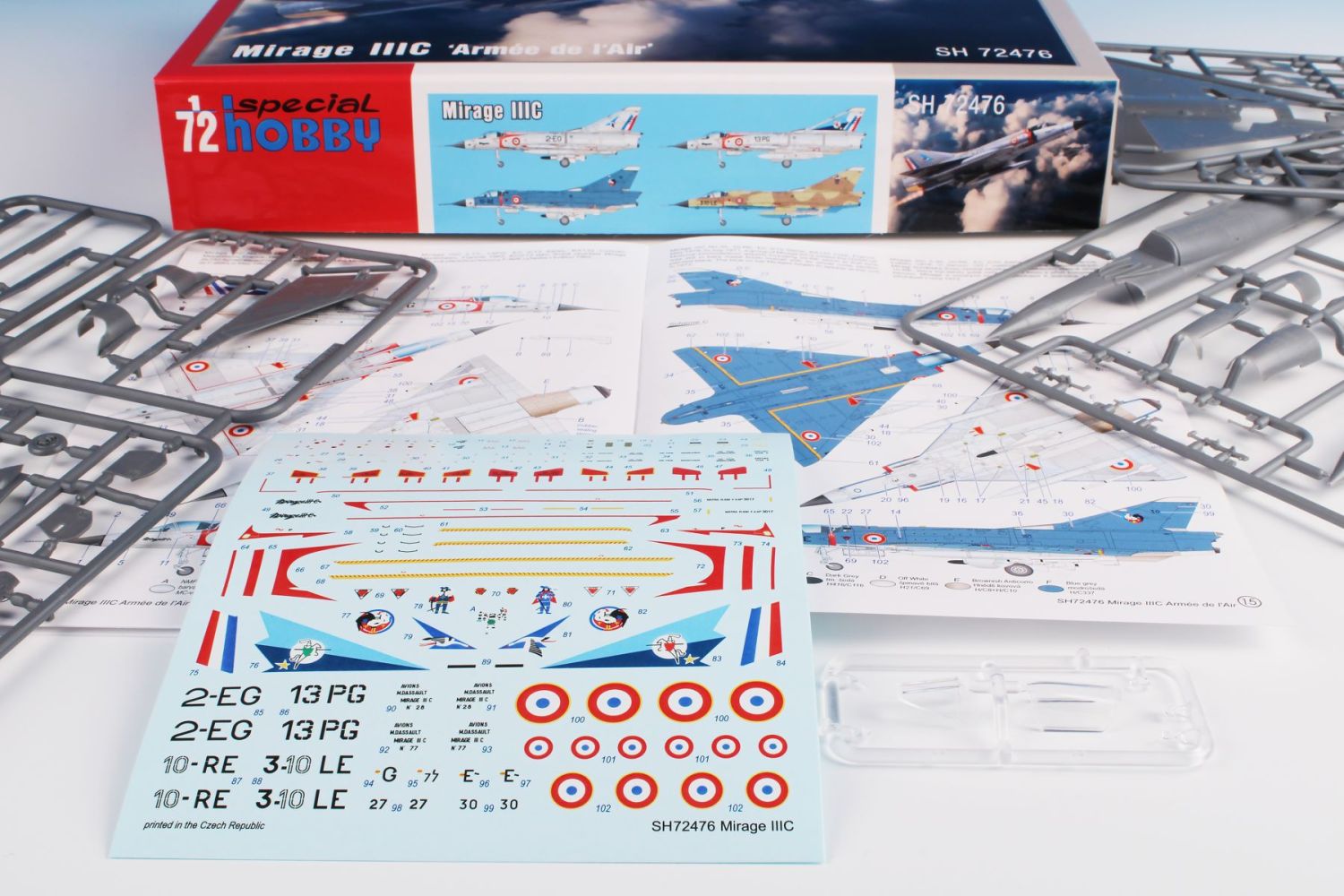 Special Hobby 1/72 Mirage IIIC &lsquo;Arm&eacute;e de l'Air&rsquo; # 72476