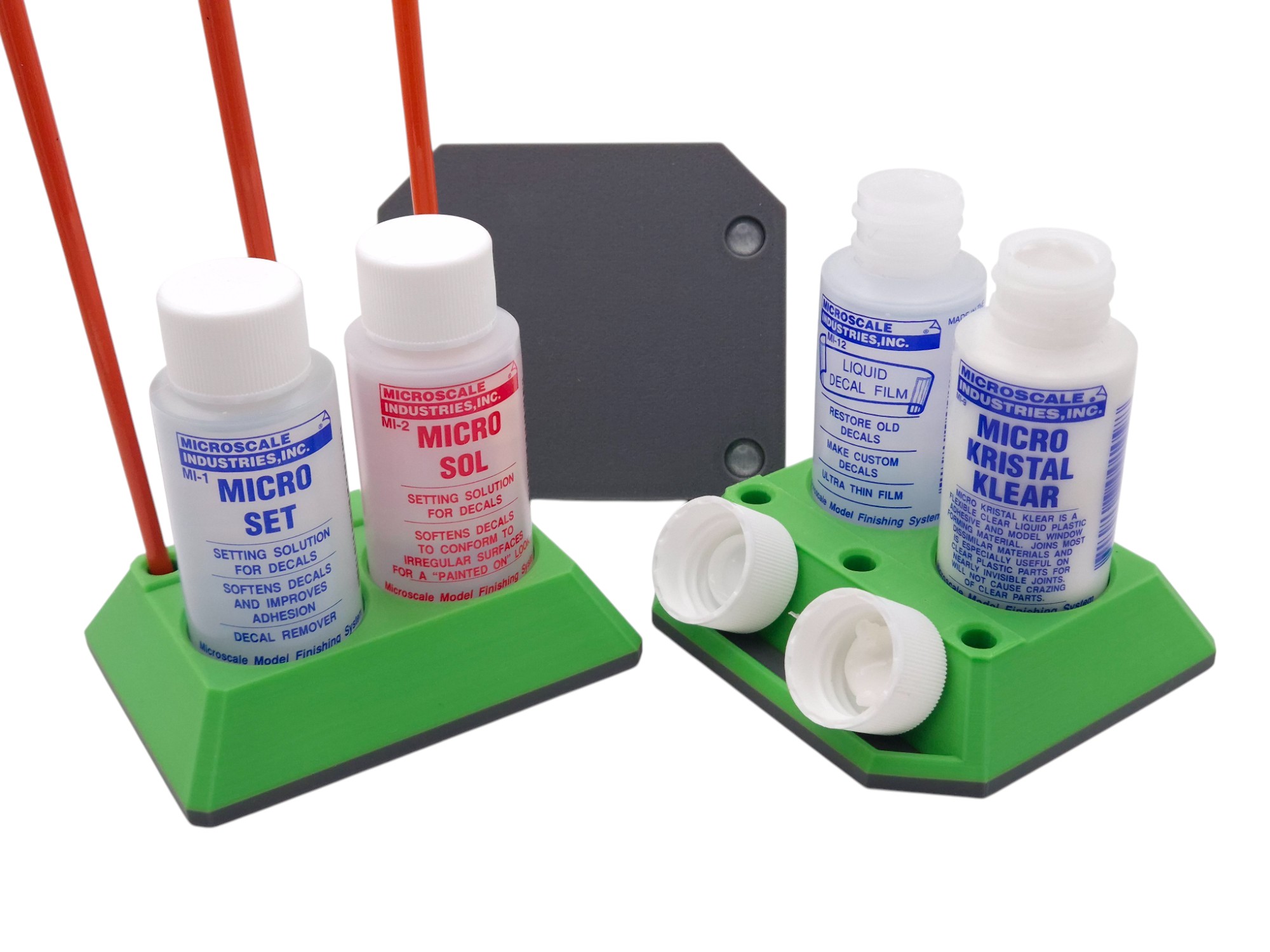 eModels 3D Printed Microscale Holder Double # eMMSD