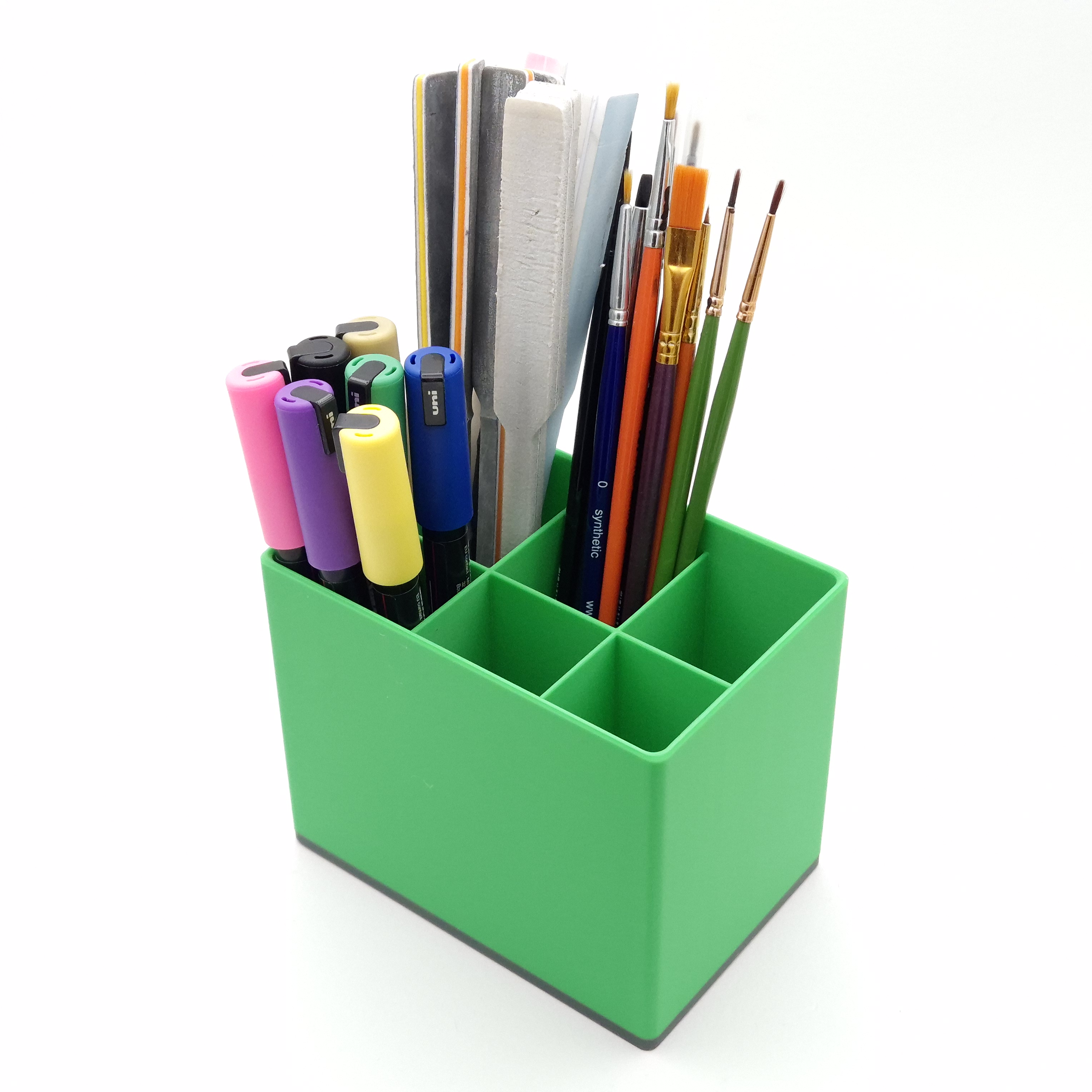 eModels 3D Printed Paintbrush / Tool Holder (6) # eMPTH6