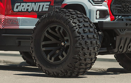 Arrma 1/10 GRANITE 223S DSC dBoots Fortress MT Tyres