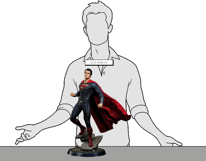 Superman 1/4 Premium Format&trade; Figure by Sideshow Collectibles # 300351