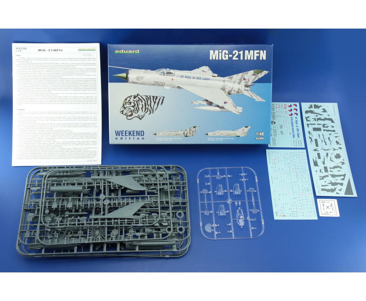 Eduard 1/48 MiG-21MFN # 84128 - Plastic Model Kit