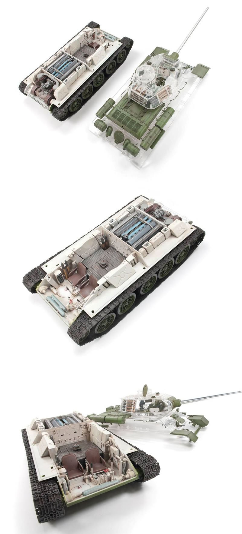 AFV Club 1/35 T-34/85 Mod 1944 Factory No 183 with Transparent Turret (Limited Edition) # 35S55