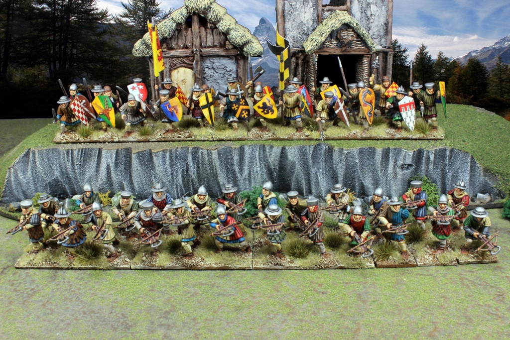 Fireforge 28mm Foot Sergeants # 004 - Plastic Model Figures Fireforge 28mm Foot Sergeants # 004 - Plastic Model Figures