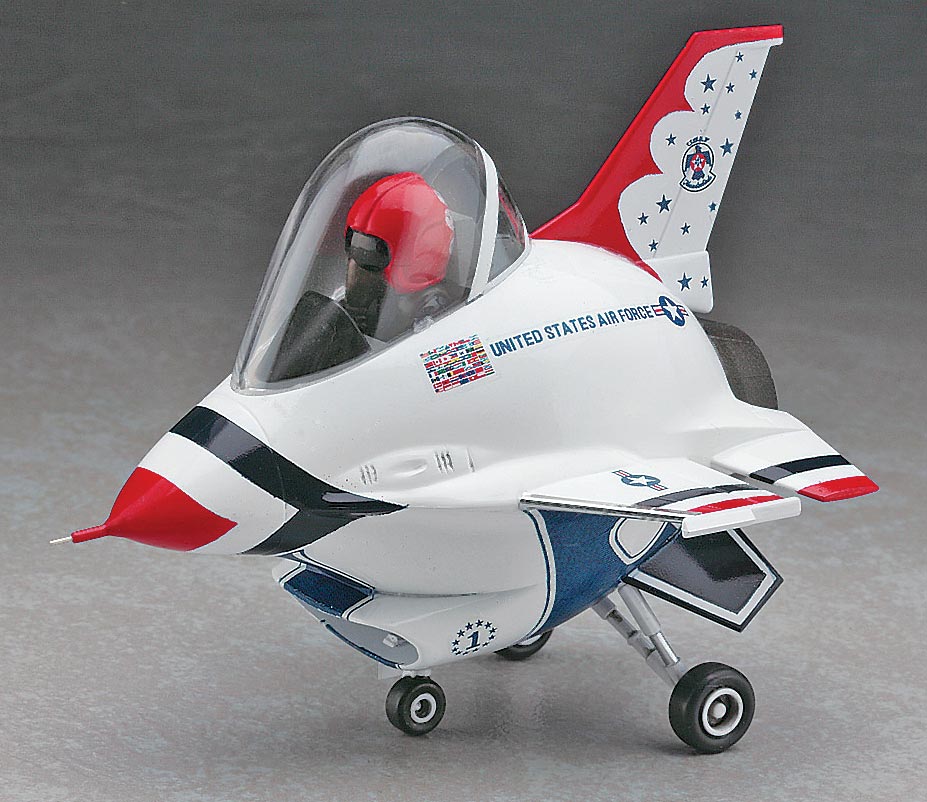 Hasegawa Egg Plane F-16 Fighting Falcon Thunderbirds # HATH14