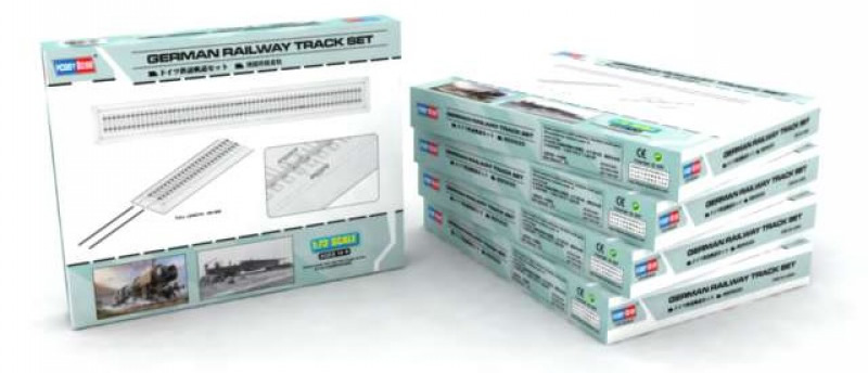 Hobby Boss 1/72 German Railway Track Set # 82902