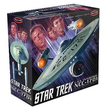 Polar Lights 1/350 The Original Series U.S.S. Enterprise NCC-1701 # 880 - Plastic Model Kit