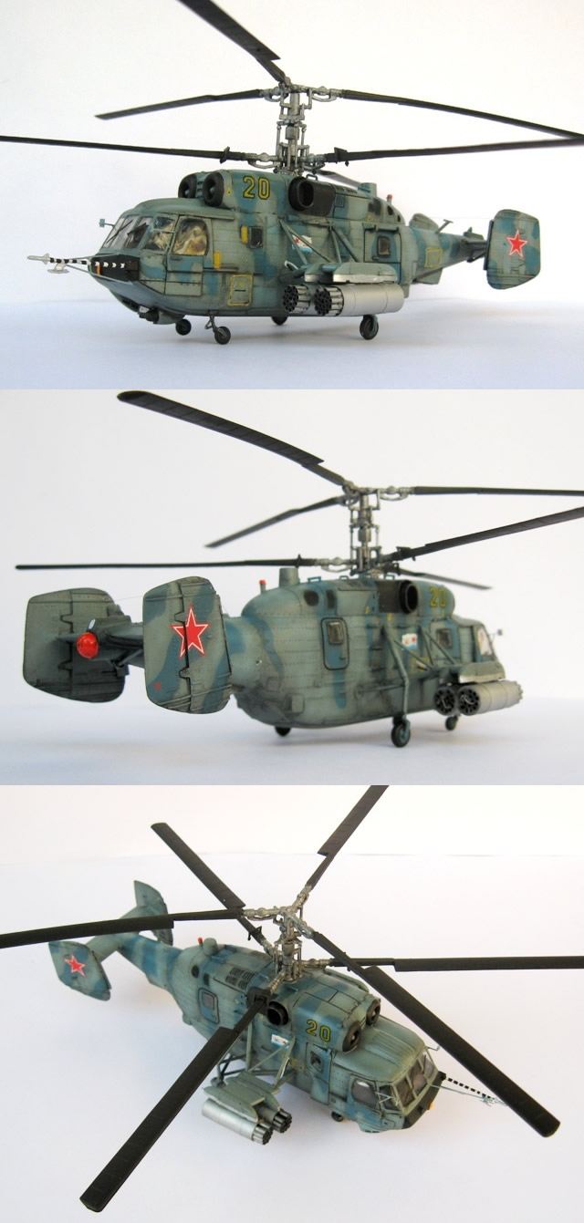 Zvezda 1/72 Kamov Ka-29 7221 - Plastic Model Kit
